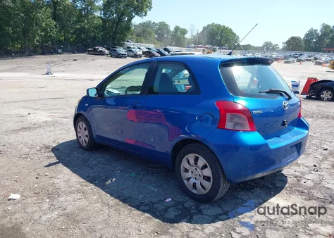 2007 Toyota Yaris из США, поврежденный, VIN JTDJT923075069467